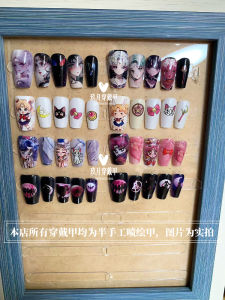 Sailor Moon Anime Wearable Nail Art Pain Relief Grain around Secondary Dimension Size Code Nail Tips Aileen Brand Normal Specification