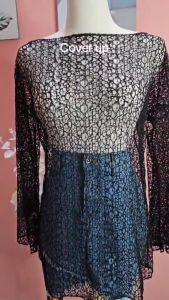 JD | Colline Summer outfit Random Lace Cover Up| Beach wear | Fit XS to Large [Lhai]