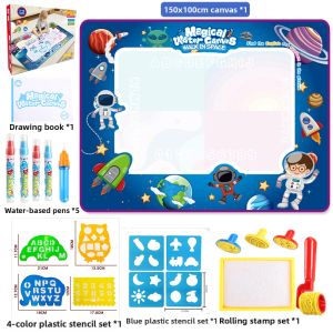 JIEXI | Magical Reusable Water Painting Book