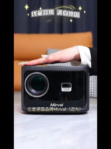 【2024 NEW】Mirval X5 Projector 4K 2400ANSI Lumens Auto-Focus 1080P Android OS WiFi6 Wireless Miracast Airplay for Phone Business Office Home Theater Projectors