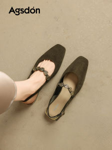 Agsdon | Green New Comfortable Slip-on Sandals