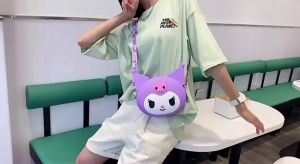 Mini Cartoon Crossbody Shoulder Bag Kids Sling Bag Kawaii Anime Cute Toy Bag Accessories Coin Purse For Girls Women Teen