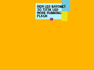 Lampu Rem Stop LED Bayonet 2 Mode Running Kedip 30 Titik Stoplamp Universal Motor Beat Fi Supra Mio Scoopy Spacy