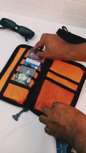 TAGAR Bellion - Hanging Wallet Waterproof Tas Selempang Pria Wanita Tas Hp Dompet Transparan