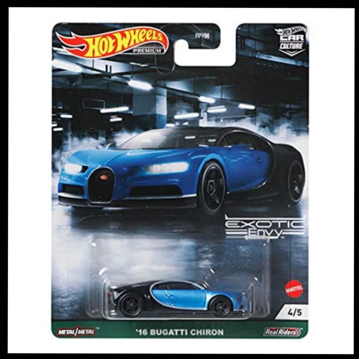 BUGATTI CHIRON HOTWHEELS EXOTIC ENVY PREMIUM