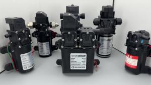 Durable High Pressure Diaphragm Water Pump DC 12V 120W 8L/Min High Pressure Self-priming Diaphragm Water Pump with Automatic
