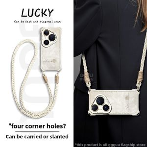 GGUU | Multimodel Compatible Female Style Phone Case Crossbody Strap
