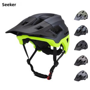 Mũ Bảo Hiểm Xe Đạp Một Mảnh Seeker Dành Cho Người Lớn Size L Nam Và Nữ Dùng Cho Xe Đạp Leo Núi Và Đường Trường Thiết Bị An Toàn Với 16-20 Lỗ Thông Hơi Nhẹ Chất Liệu EPS