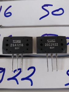 transistor sanken 2sa1216 2sc2922 transistor sanken 5dy