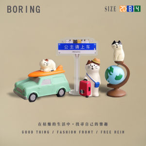 ของตกแต่งรถยนต์สุนัขตัวแมว ของเล่นประดับรถ สไตล์การเดินทาง ของขวัญเพื่อนรัก พวงมาลัยลายเจ้าหญิง ของเล่นน่ารัก