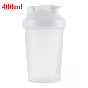 Sports Shaker Protein Bottle with steel Ball Powder Shake Cup Water Bottle Plastic Mixing Cup Body Building Exercise Bottle