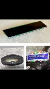 MSlaz lcd จอไมล์แก้ว แสดงความเร็ว น้ำมัน และสถานะรถครบถ้วน ชัดเจนทุกการขับขี่