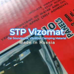 STP Vizomat - Car Soundproof Vibration Damping Material 10 Sheet Per Pack 53cmX75cm Per Sheet - Lazada