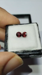 02พลอยโกเมนแท้ทรงกลมพร้อมส่ง