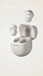 LENYES EARPHONE WIRELESS TWS V5.3 EARBUDS SUITABLE FOR SLEEPING HIFI STEREO AIR301
