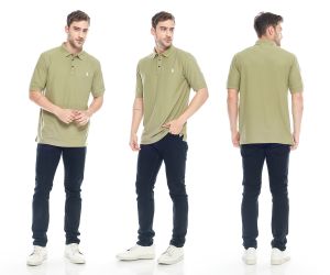 KWITAN Kaos Kerah Polo Shirt ARMY GREEN