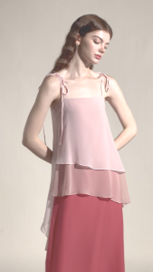 (a DAY on BAY) Petal Sheer Fade Dress • Wild Rose Blush • ชุดเดรสไปงาน