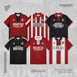 Jersey Indonesia Series / Jersey Fantasy / Jersey Fullprint / Jersey Olahraga - FASTER DIVISION