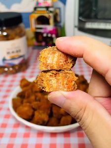 250g Chicken Granules High Protein Chicken Breast Dried Pork Low Snack Fat Food Substitute Instant Full and Leisure Food