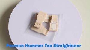 Pexmen 1/2/5/10Pcs Hammer Toe Straightener Toe Splint Wraps for Curled Crooked Broken Toes Overlapping and Hammertoes Protector