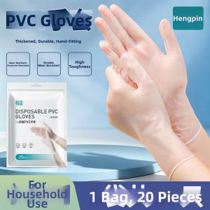 HENGPIN | Food Grade Lengthened Thickened Durable PVC Disposable Gloves