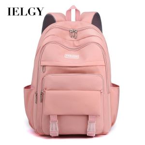 IELGY School Bag Large Capacity Burden-Reducing Casual Backpack Fashion Travel Computer Backpack
