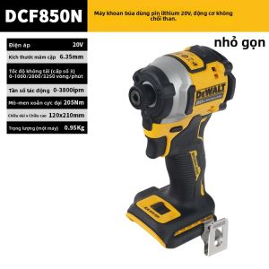 DeWalt | Máy Khoan Vặn Vít Không Dây 20V với Động Cơ Không Chổi Than và Máy Vặn Vít Lực Mô-men Cao