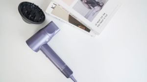 HAVIT HD202 High Speed Hair Dryer | 110000 RPM | 200 Million Negative Ions - Silver Purple