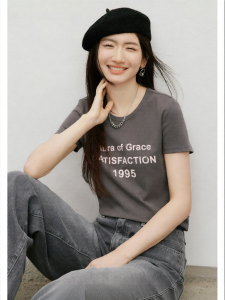 HOPESHOW | Casual Stylish Match T-Shirt Round Neck
