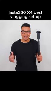 ⚡【Bulacan Stock】Original INSTA360 X4 Mic Wind Muff Deadcat Windproof Cotton Removable Camera Audio Accessory