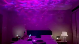 NEWSTYLE | Máy Tạo Hương Thơm Mô Phỏng Ngọn Lửa 3D Với Chức Năng Chiếu Bầu Trời Đầy Sao Máy Tạo Độ Ẩm Không Khí Ngọn Lửa Nhiều Màu Sắc USB Máy Khuếch Tán Tinh Dầu 200ML Có Chức Năng Bảo Vệ Khi Thiếu Nước