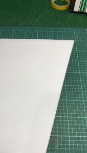 3mm thick PP Corrugated Board 4 x 4 x 4 pcs /Impra Board/PP Hollow Board/Plastic Board/Stationery/Living Art
