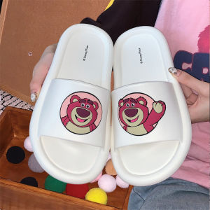 Dép Đi Biển Disney Dày Chống Trượt Mùa Hè Cho Nữ Dép Đi Biển Phong Cách Thường Ngày EVA Thoải Mái