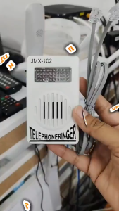 ตัวเพิ่มเสียงเรียกเข้าโทรศัพท์บ้าน TELEPHONE RINGER พร้อมสายโทรศัพท์ สาย โทรศัพท์ บ้าน ความยาว5-20เมตร