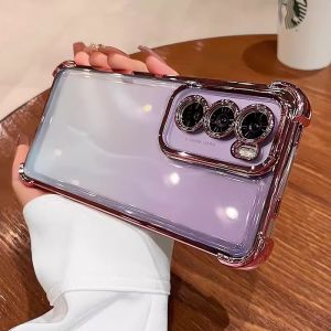 New Electroplate Phone Case for Samsung Galaxy A17 A07 A56 A36 A16 5G A06 A15 A25 A35 A55 5G A03 A04 4G A05 A05s A51 A12 A22 A32 A52 A13 A04s A23 A33 A53 A73 A14 A24 A34 A54 Shockproof Cover Casing