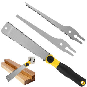 Japanese Saws Multifunction Hand Tool Replaceable Blade Wood Saw Mini Manual Flush Cut Saw For Trimming Branches Garden Tool