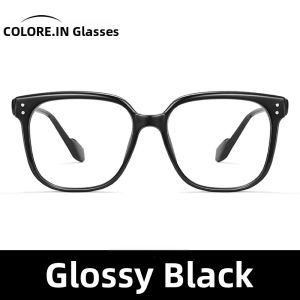 Colore.in | Slim Face Black Frame Eyeglasses For Women