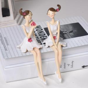 Nurse Fairy Sitting Figure Manual Resin Ornament