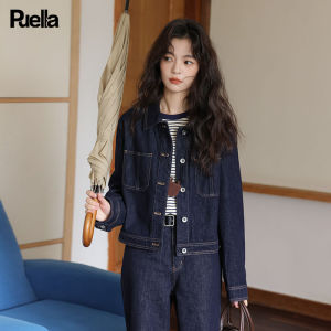puella | Fashion Retro Style Denim Short Jacket