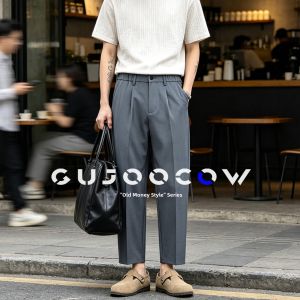 GUJOOCOW | Quality Stylish Ice Silk Casual Summer Pants