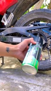Chai xịt dưỡng sên rửa sên phục hồi nhựa nhám Sprayking mẫu mới chính hãng (Mua Combo tặng kèm Khăn 3M)