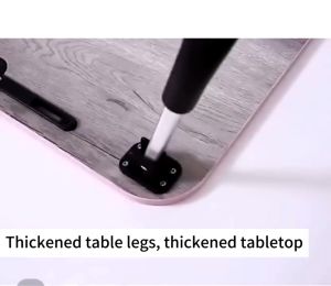 Foldable Laptop table mini Desk Study Table for Bed Table with Cup Holder