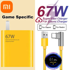Original Xiaomi 67W Turbo Charger Adapter 6A 120W 90 Degree Elbow Fast Type-C Cable For K40 K30 Poco x3 mi 12 11 Ultra Pro Redmi Note 11 Pro