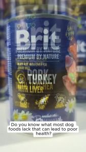 400g Brit Premium by Nature Wet Dog Food Can Dog Essentials