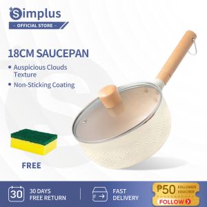 Simplus Non-Stick Pot Soup Pot Kitchenware Cookware: Ideal for Induction Cooker & Gas Stove