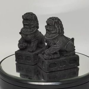 Aquascape Aquarium Miniatur Patung Singa Samsi - T9 Hiasan Aquarium