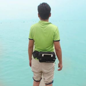 กระเป๋าคาดเอวกันน้ำกระเป๋าใส่โทรศัพท์มือถือสำหรับผู้ชายและผู้หญิงสำหรับดำน้ำกลางแจ้งกระเป๋าสะพายข้างสำหรับดำน้ำดูปะการังว่ายน้ำลอยน้ำความจุใหญ่กระเป๋าคาดอก