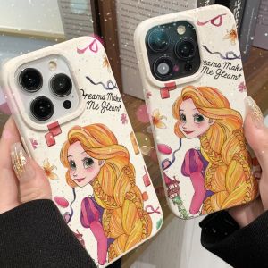 เข้ากันได้กับ iPhone 13 12 Mini XS Max XR XS และ Sleeping Beauty 15 14 13 12 11 Pro Max โดยถูกต้อง กรณีโทรศัพท์มือถือป้องกันลายนิ้วมือ
