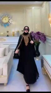 Abaya Turkey terbaru 033 by LibertyShop Abaya abaya turki terkini termewah dan terlaris saat ini