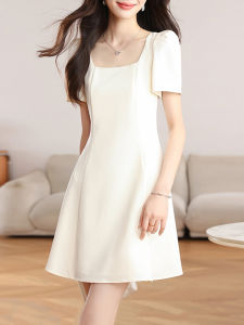DAIXIANGFEIZI | Summer Waist-Cinching Petite A-Line Midi Dress